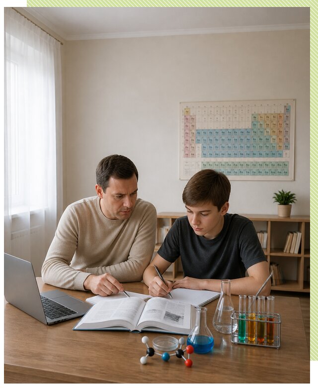 Репетитор по химии 8 класс в Лангепасе по цене от 1212 р. | Репетитор-Лнг